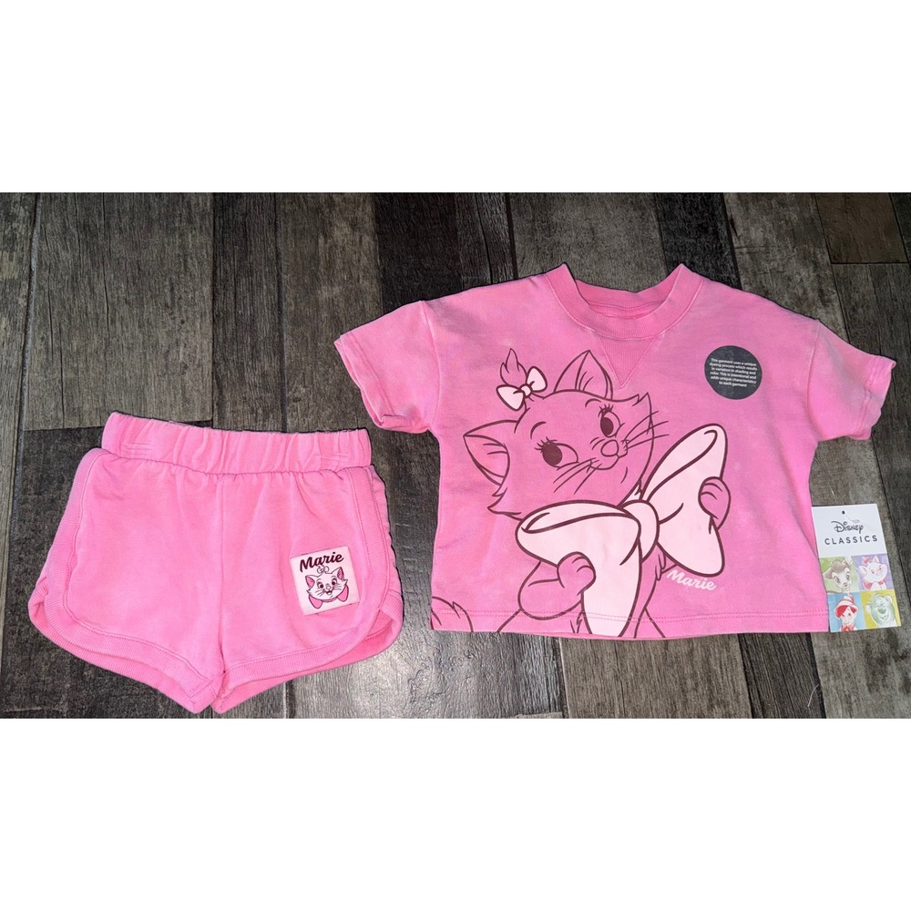 Disney girl Marie cat outfit set 12 months
